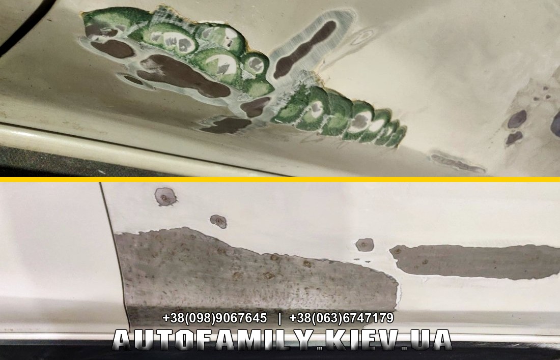 Ремонт кузова. Покраска деталей кузова AutoFamily автосервис на Автотранспортной 6. СТО Киев